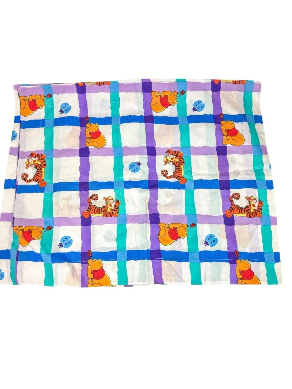 Vintage Wamsutta Disney Winnie the Pooh Tigger Standard Pillow Shams set of 2